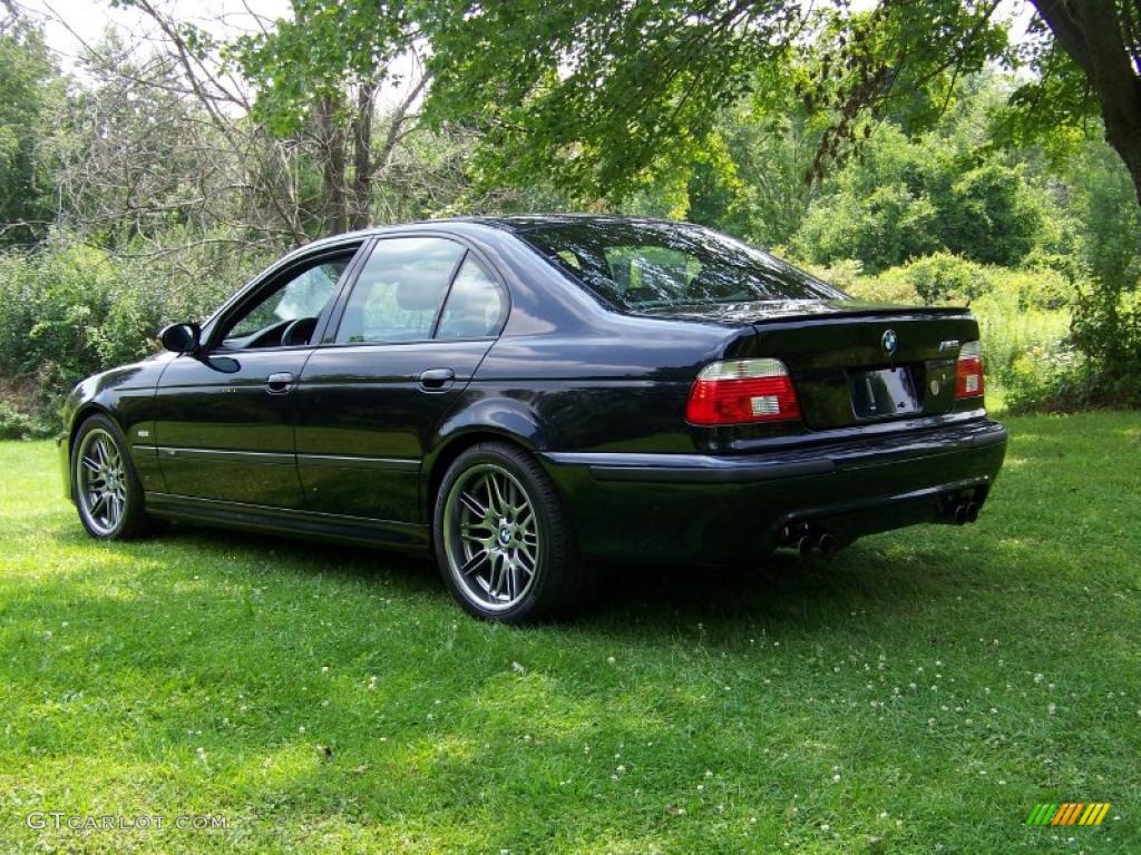 2002 M5  - Jet Black / Black photo #7