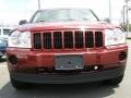 2007 Red Rock Crystal Pearl Jeep Grand Cherokee Laredo 4x4  photo #2