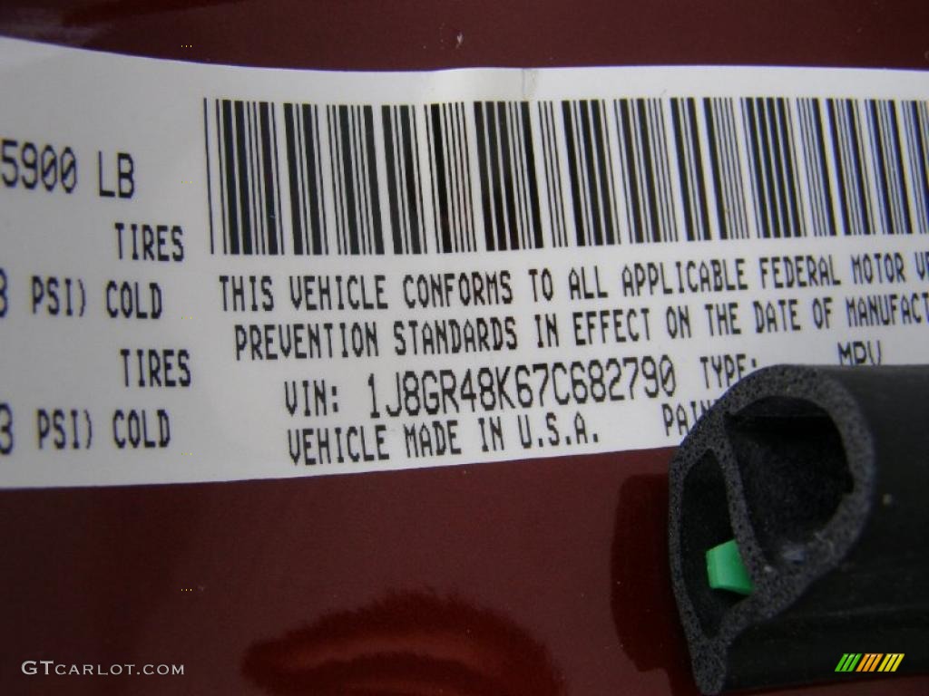 2007 Grand Cherokee Laredo 4x4 - Red Rock Crystal Pearl / Medium Slate Gray photo #11