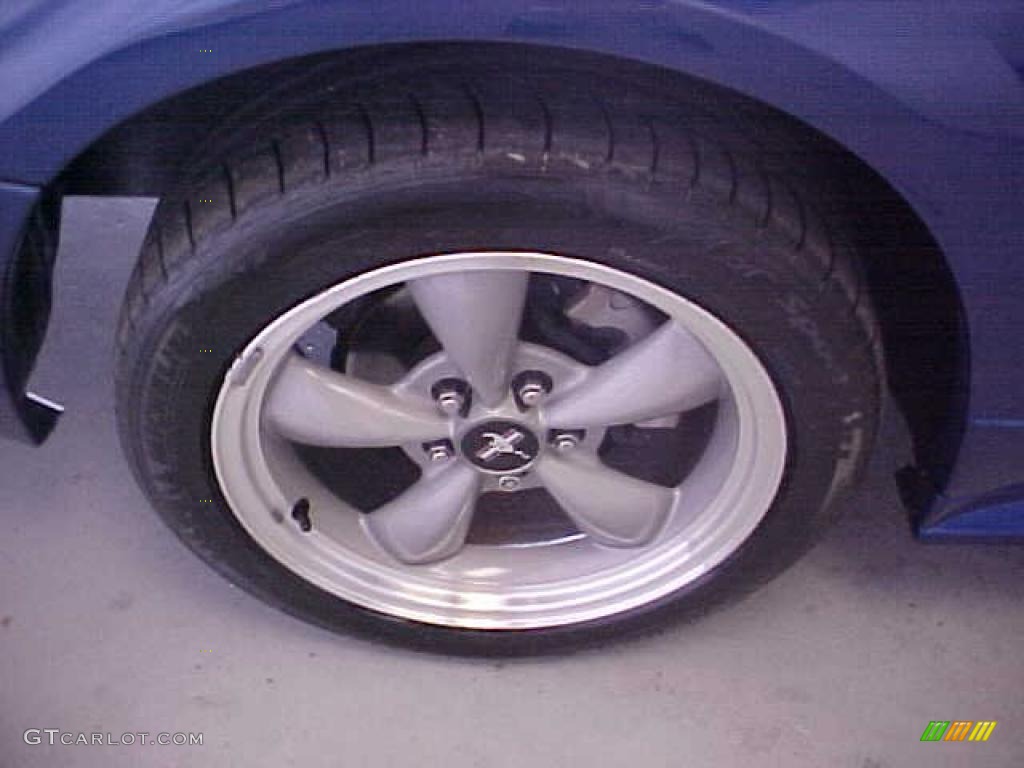 2002 Mustang GT Coupe - Sonic Blue Metallic / Medium Graphite photo #11