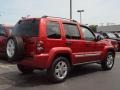 2005 Inferno Red Crystal Pearl Jeep Liberty Limited 4x4  photo #3