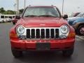 2005 Inferno Red Crystal Pearl Jeep Liberty Limited 4x4  photo #8