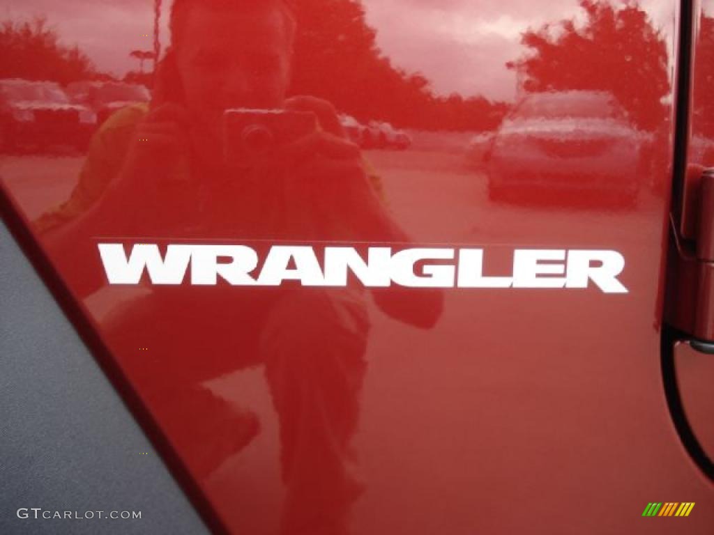 2010 Wrangler Rubicon 4x4 - Red Rock Crystal Pearl / Dark Slate Gray/Medium Slate Gray photo #17