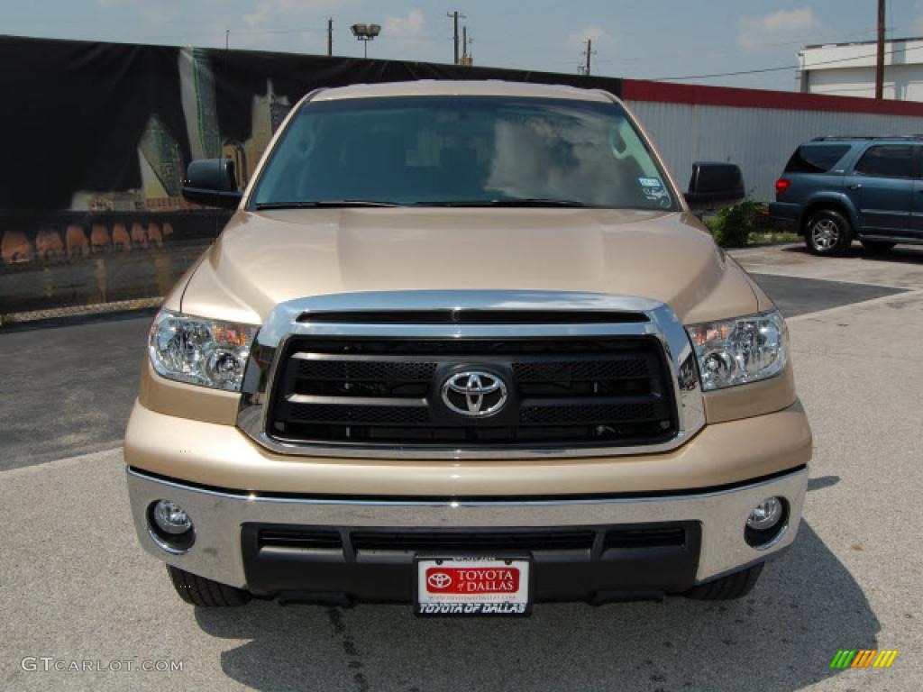 2010 Tundra Double Cab - Sandy Beach Metallic / Sand Beige photo #2