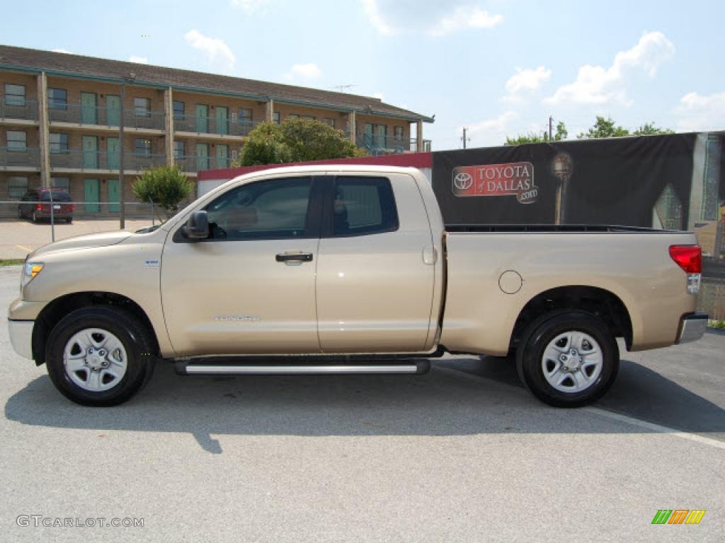 2010 Tundra Double Cab - Sandy Beach Metallic / Sand Beige photo #8