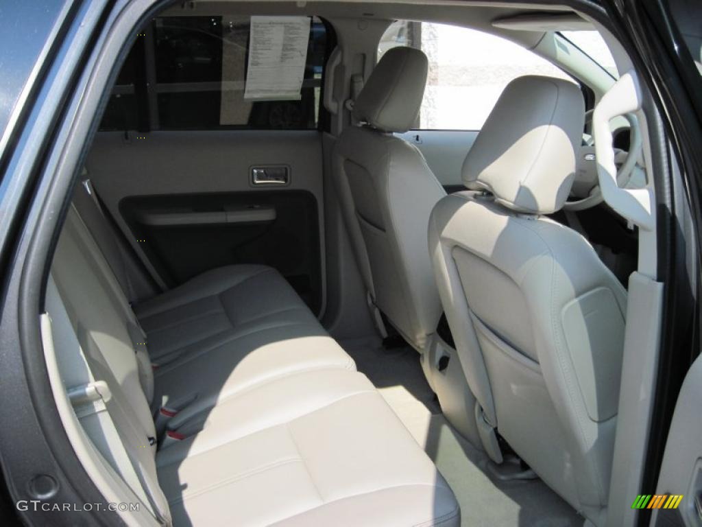 2007 Edge SE AWD - Carbon Metallic / Medium Light Stone photo #6