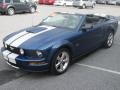 2008 Vista Blue Metallic Ford Mustang GT Premium Convertible  photo #3