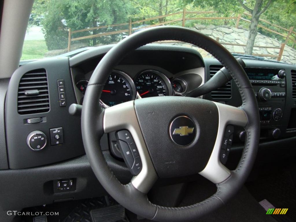 2009 Silverado 1500 LT Extended Cab 4x4 - Summit White / Ebony photo #12