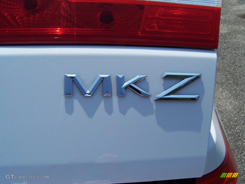 2007 MKZ Sedan - Oxford White / Light Stone photo #13