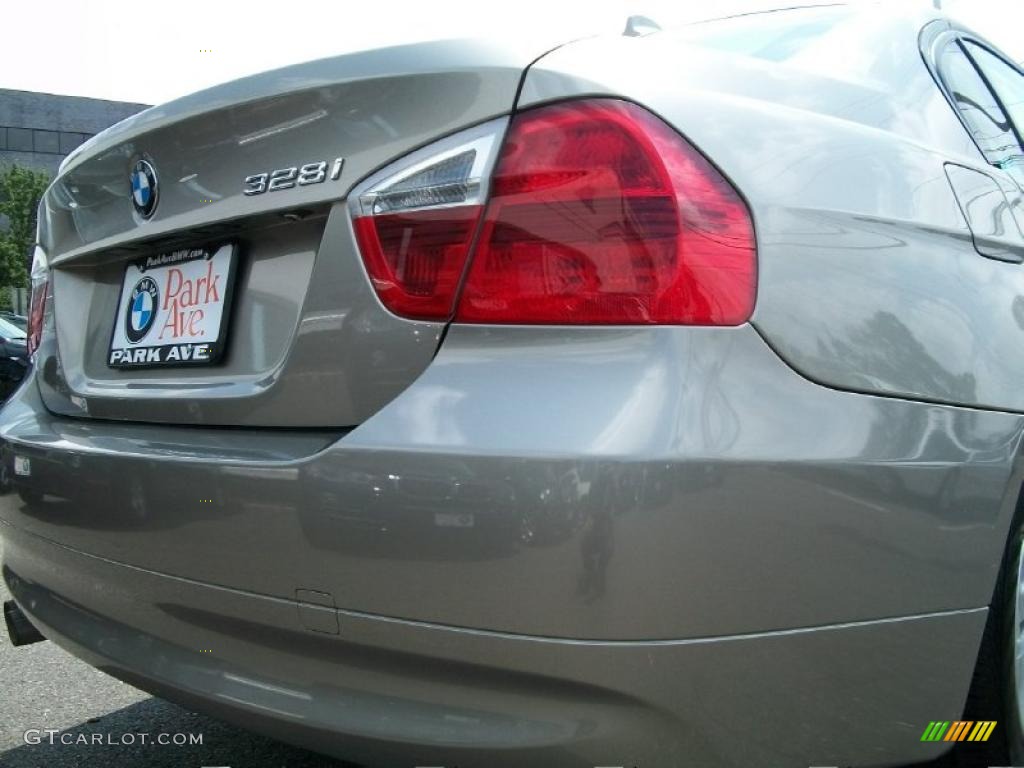 2007 3 Series 328i Sedan - Platinum Bronze Metallic / Beige photo #22