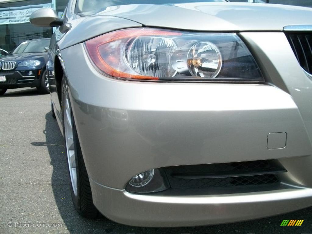 2007 3 Series 328i Sedan - Platinum Bronze Metallic / Beige photo #30