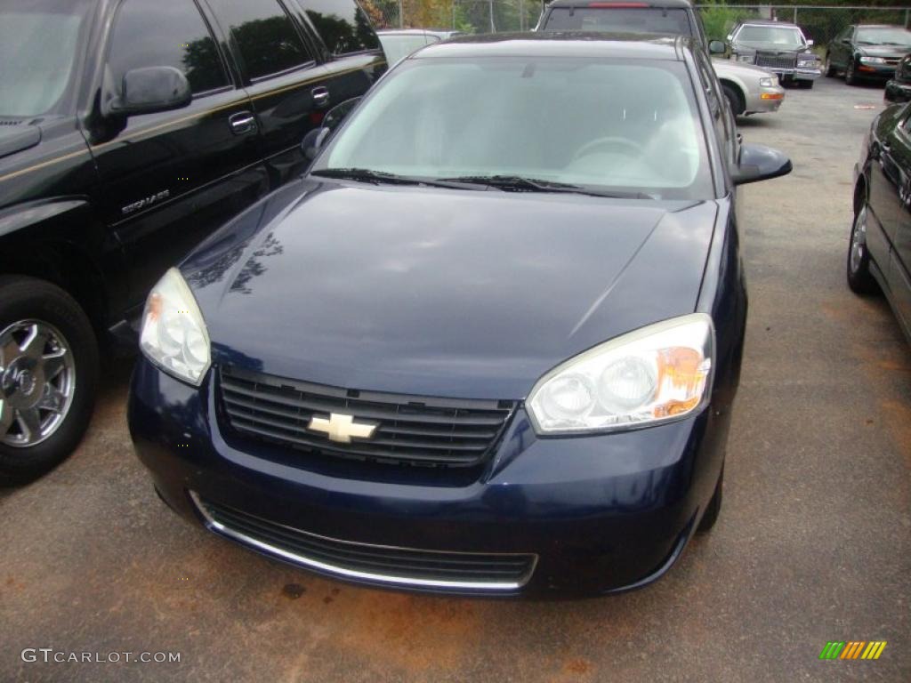 2006 Malibu LT Sedan - Dark Blue Metallic / Titanium Gray photo #1