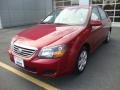 Spicy Red Metallic - Spectra EX Sedan Photo No. 1