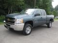 2011 Blue Granite Metallic Chevrolet Silverado 2500HD LS Extended Cab 4x4  photo #1