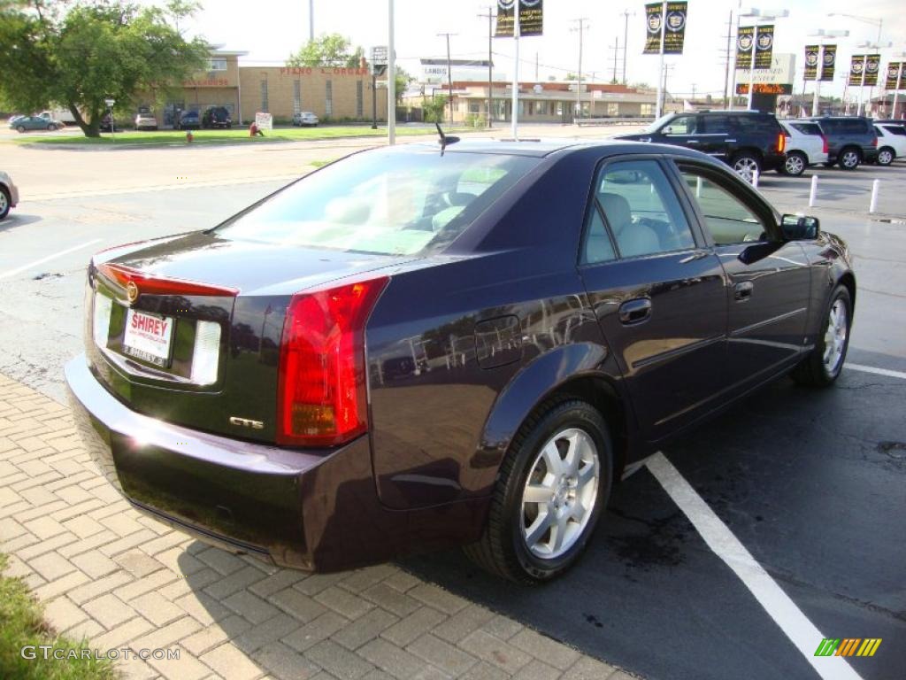 2006 CTS Sedan - Blackberry / Light Gray/Ebony photo #4