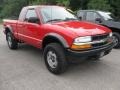 2002 Victory Red Chevrolet S10 ZR2 Extended Cab 4x4  photo #3