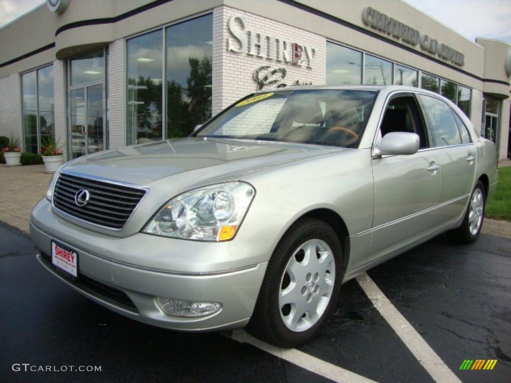 2003 LS 430 Sedan - Millenium Silver Metallic / Black photo #1