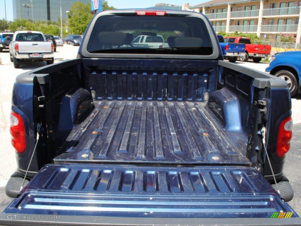 2002 F150 XLT SuperCrew - True Blue Metallic / Medium Parchment photo #12