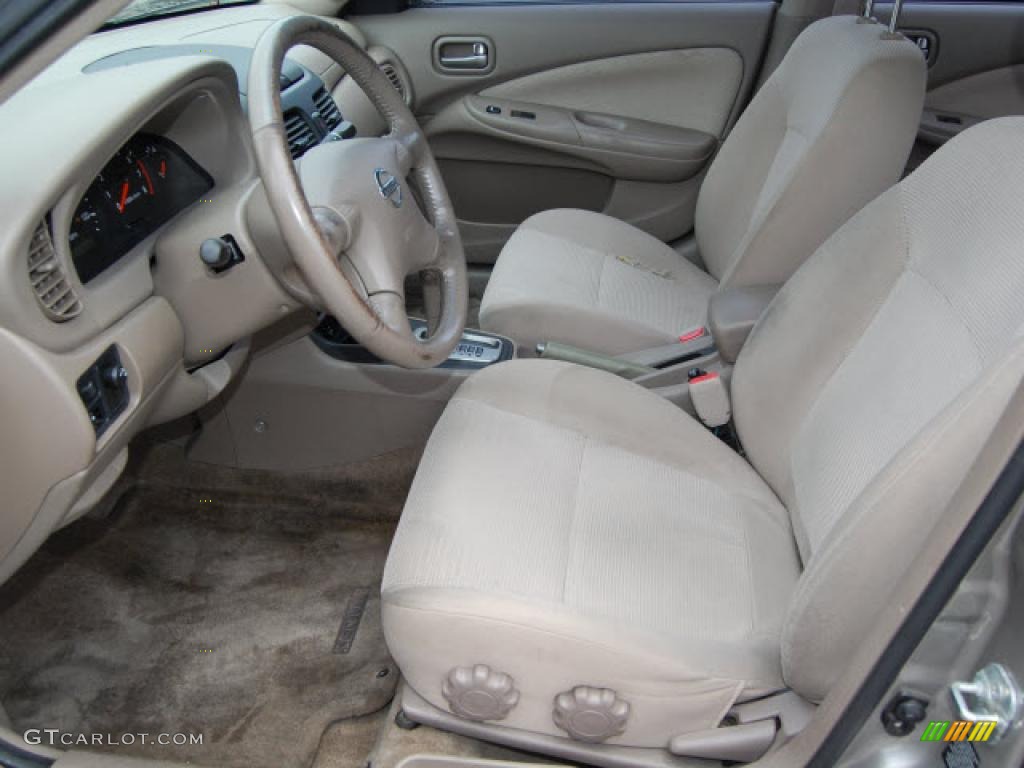 2004 Sentra 1.8 S - Radium Gray / Taupe photo #16