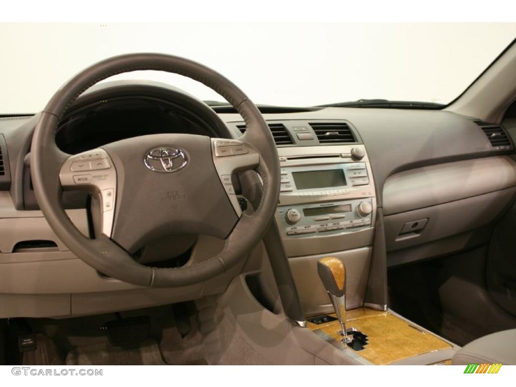2007 Camry XLE V6 - Black / Bisque photo #12