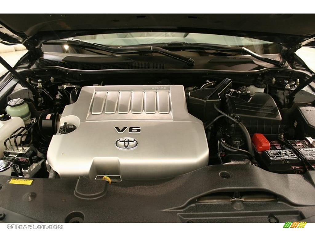 2007 Camry XLE V6 - Black / Bisque photo #26