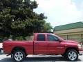 2007 Inferno Red Crystal Pearl Dodge Ram 1500 Thunder Road Quad Cab 4x4  photo #6