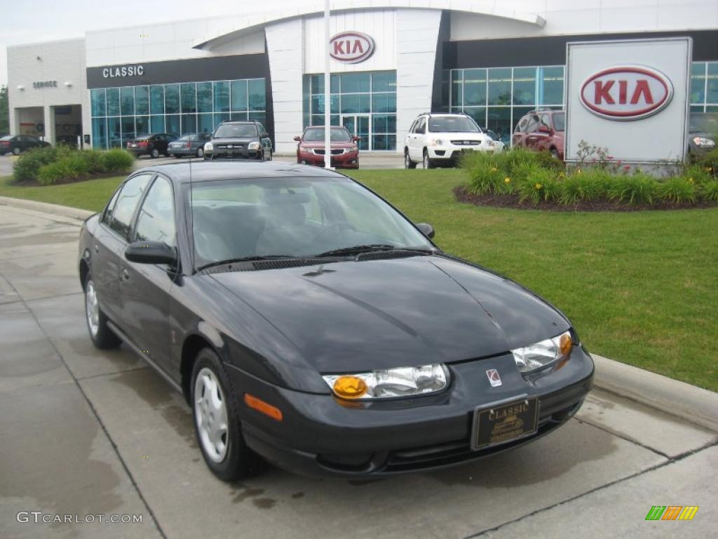 2002 Black Silver Saturn S Series SL2 Sedan #33987377 | GTCarLot.com - Car  Color Galleries