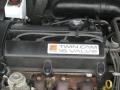 2002 Black Silver Saturn S Series SL2 Sedan  photo #17