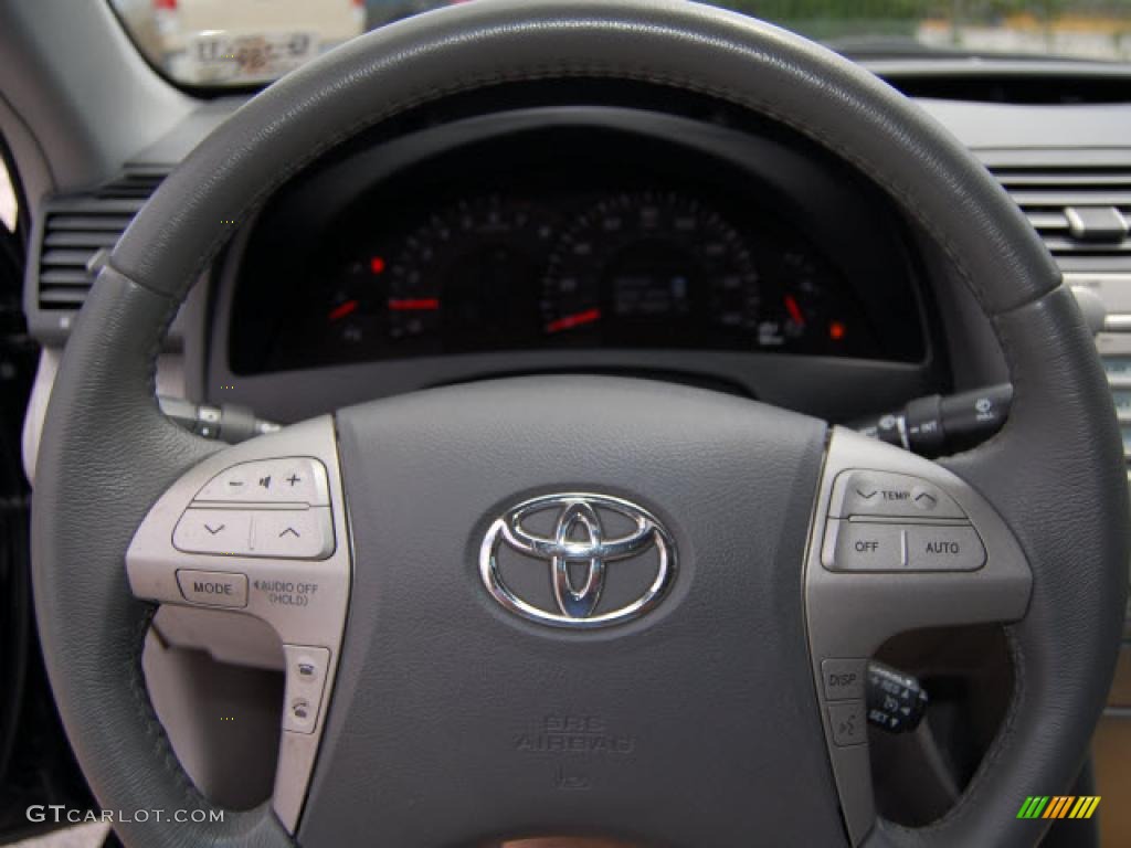 2007 Camry XLE V6 - Black / Ash photo #17