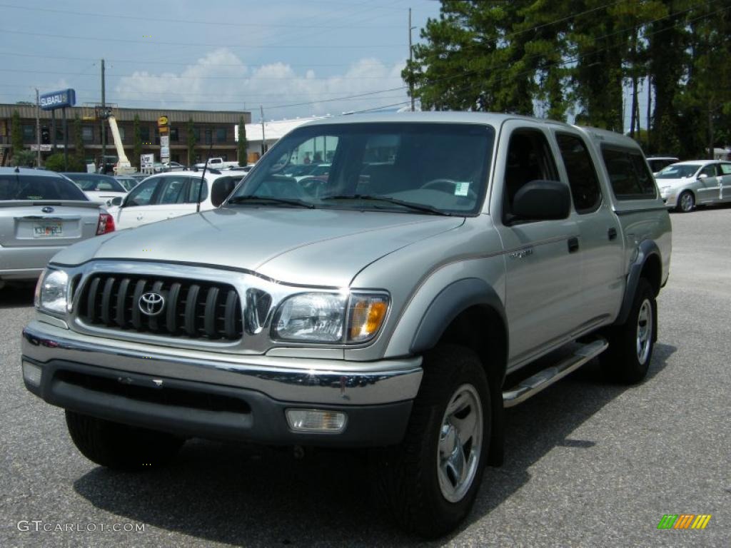 2004 Tacoma V6 PreRunner Double Cab - Lunar Mist Metallic / Charcoal photo #1