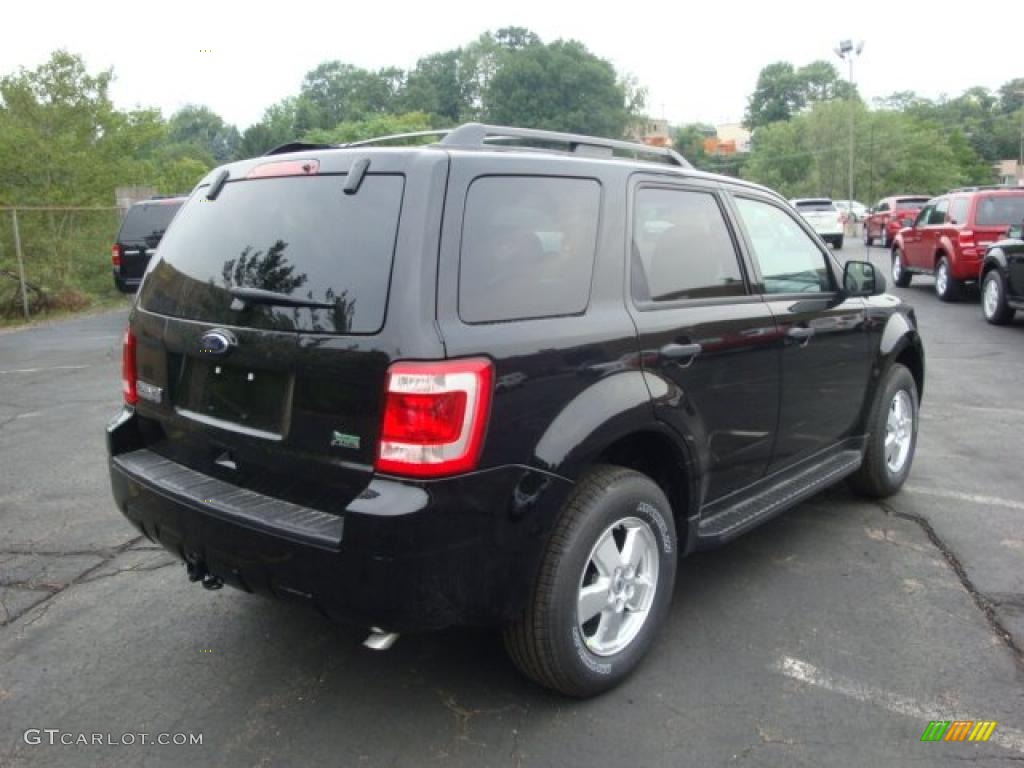 2010 Escape XLT V6 4WD - Black / Charcoal Black photo #3