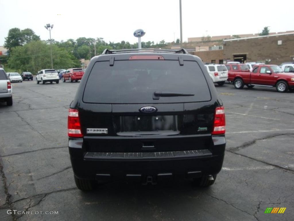 2010 Escape XLT V6 4WD - Black / Charcoal Black photo #4