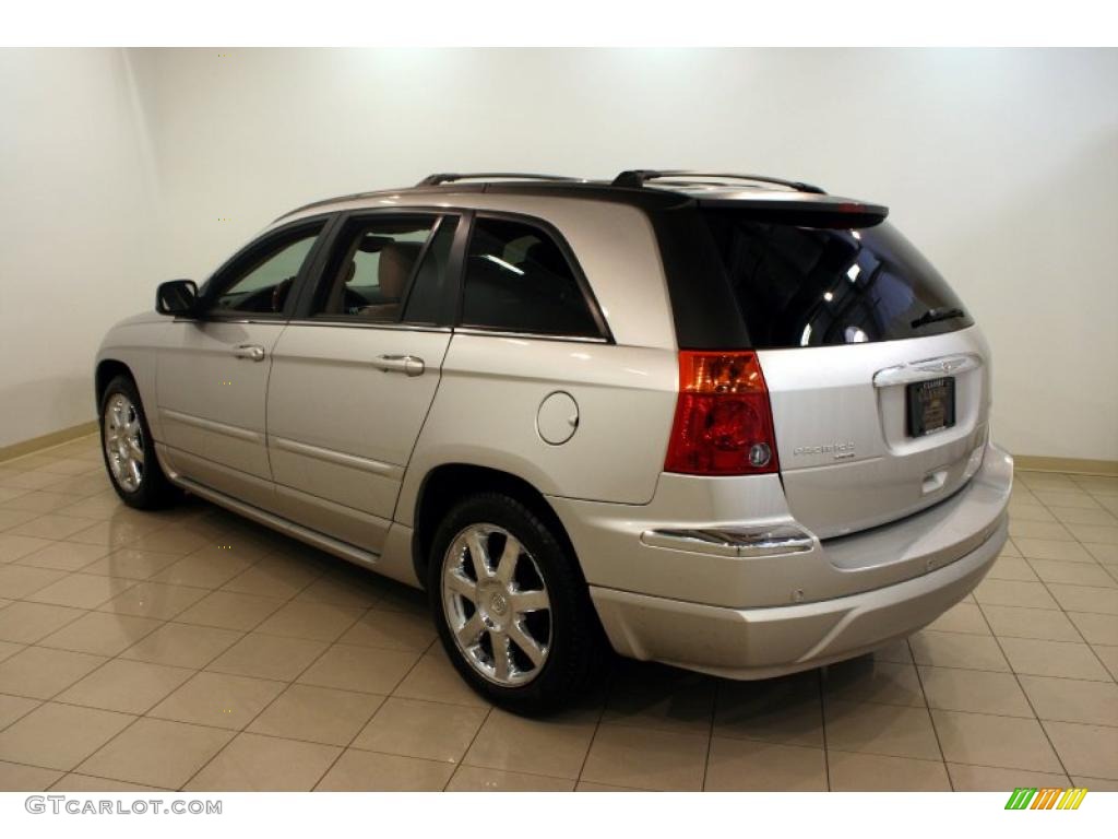 2006 Pacifica Limited AWD - Bright Silver Metallic / Light Taupe photo #5