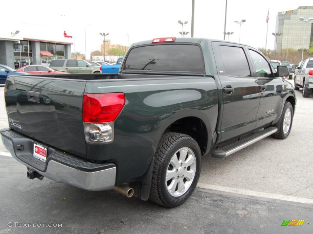 2007 Tundra SR5 CrewMax - Timberland Mica / Graphite Gray photo #5