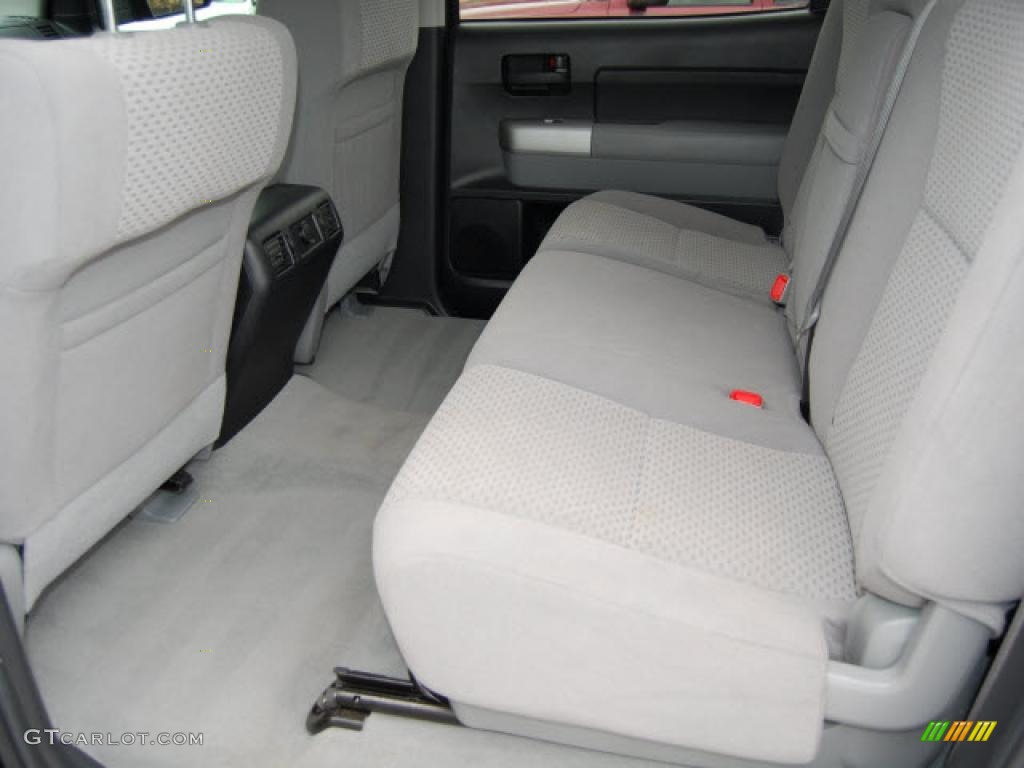 2007 Tundra SR5 CrewMax - Timberland Mica / Graphite Gray photo #11