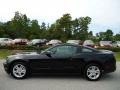 2010 Black Ford Mustang V6 Coupe  photo #2