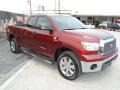 2007 Salsa Red Pearl Toyota Tundra Texas Edition Double Cab  photo #3