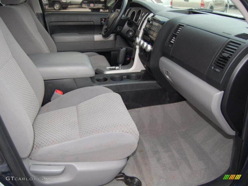 2007 Tundra SR5 Double Cab - Slate Metallic / Graphite Gray photo #9