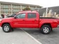 2007 Impulse Red Pearl Toyota Tacoma V6 PreRunner TRD Double Cab  photo #7