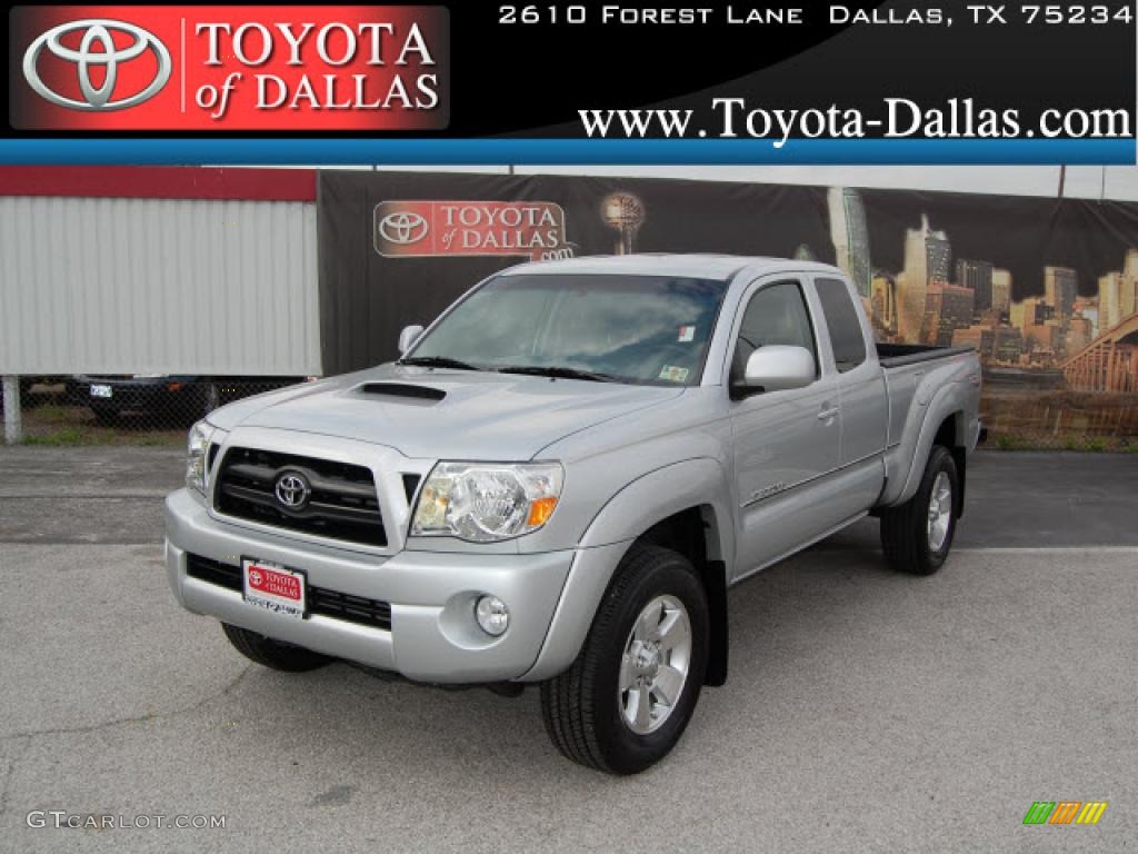 2007 Tacoma V6 PreRunner TRD Sport Access Cab - Silver Streak Mica / Graphite Gray photo #1