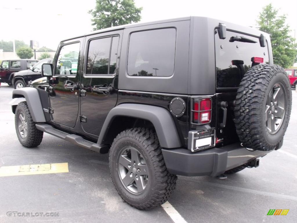 2010 Wrangler Unlimited Mountain Edition 4x4 - Black / Dark Slate Gray/Medium Slate Gray photo #2