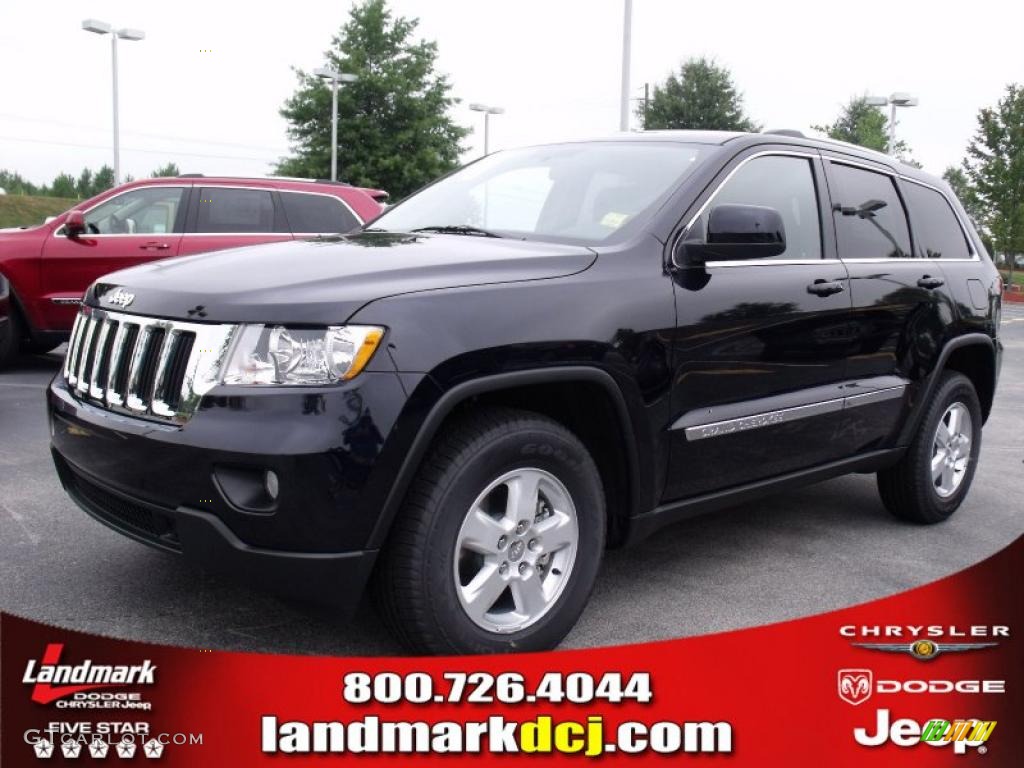 2011 Grand Cherokee Laredo - Blackberry Pearl / Black photo #1