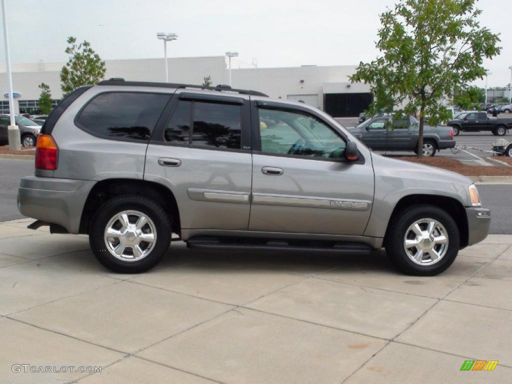 2005 Envoy SLE - Steel Grey Metallic / Light Gray photo #5