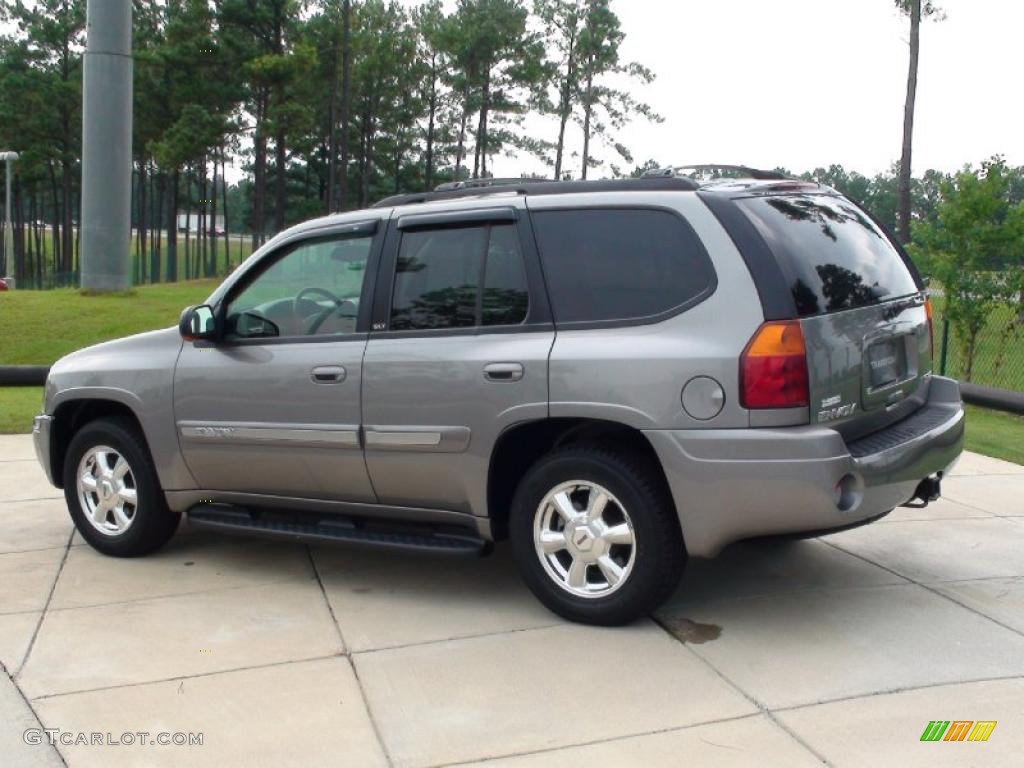 2005 Envoy SLE - Steel Grey Metallic / Light Gray photo #10