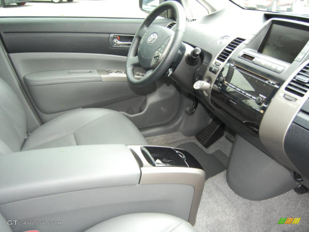 2008 Prius Hybrid Touring - Classic Silver Metallic / Gray photo #9