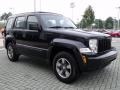 2008 Brilliant Black Crystal Pearl Jeep Liberty Sport  photo #7