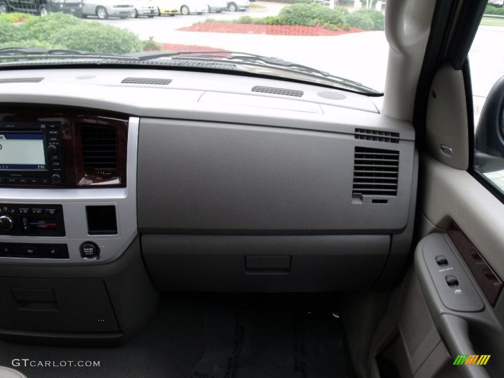 2008 Ram 1500 Laramie Quad Cab - Light Khaki Metallic / Medium Slate Gray photo #23