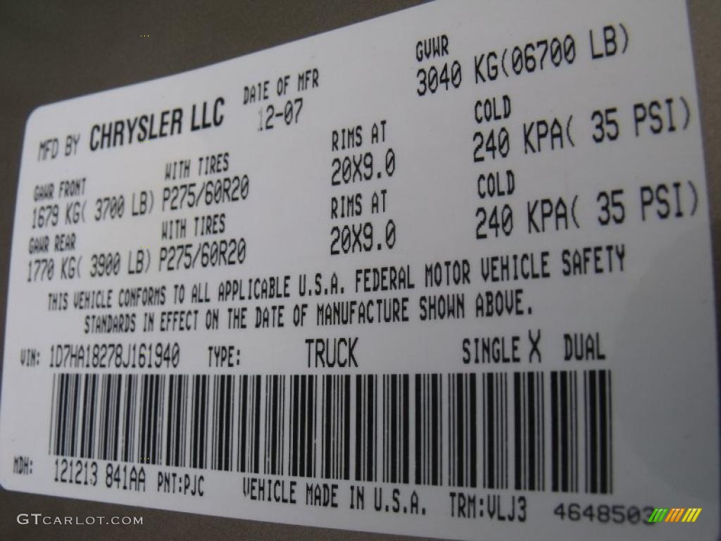 2008 Ram 1500 Laramie Quad Cab - Light Khaki Metallic / Medium Slate Gray photo #33