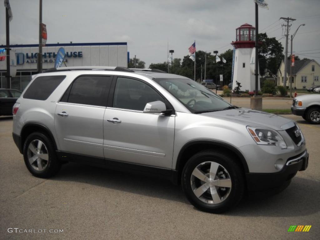 2011 Acadia SLT AWD - Quicksilver Metallic / Ebony photo #1