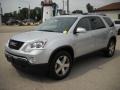 2011 Quicksilver Metallic GMC Acadia SLT AWD  photo #3